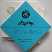 Royalty sealtjes - klein (100 vel)
